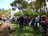 inauguracion jardin de piedras universidad de alicante